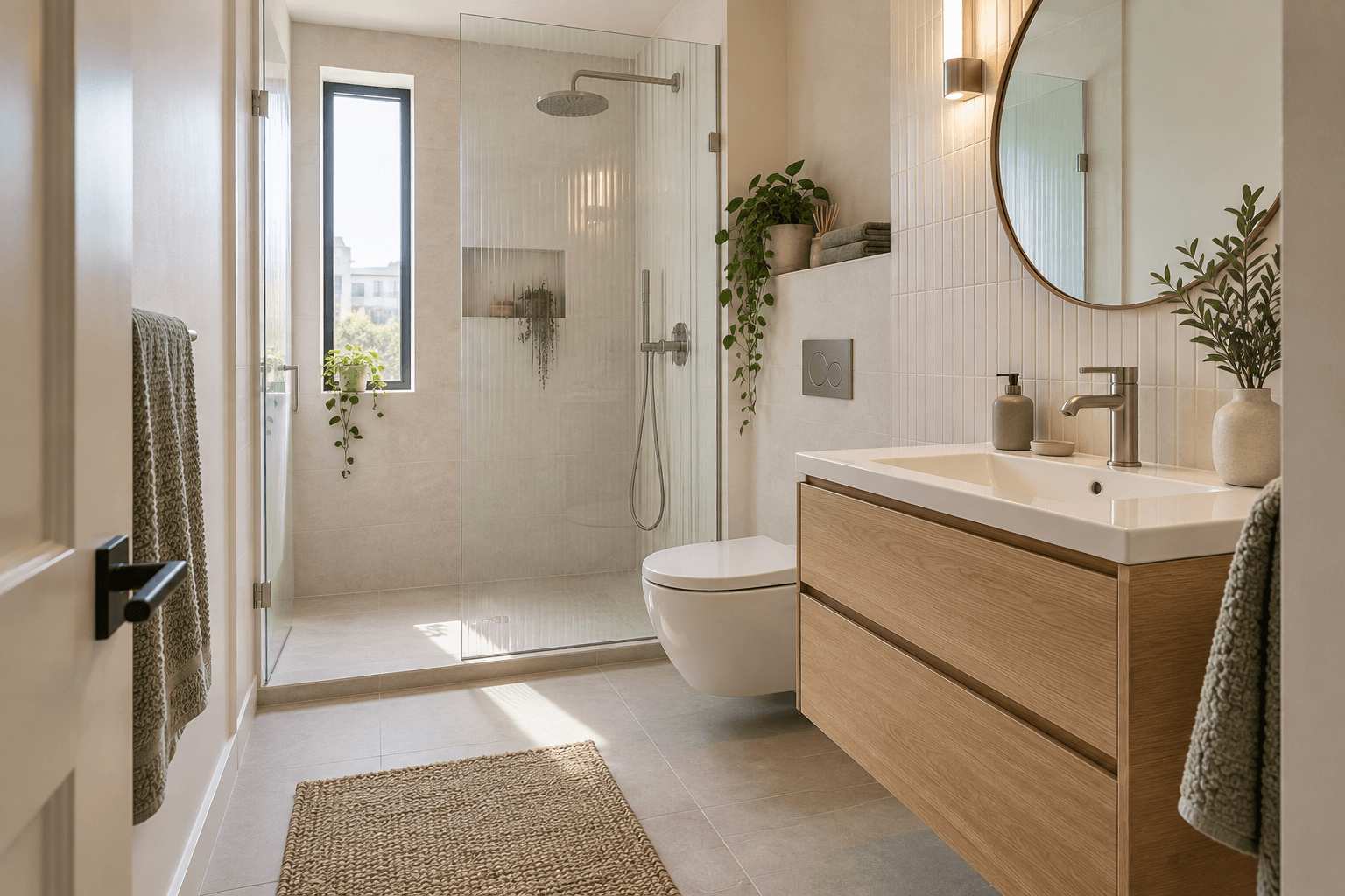 Small Bathroom Layout Ideas: How to Fit a Shower, Toilet and Vanity